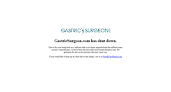 Desktop Screenshot of gastricsurgeon.com