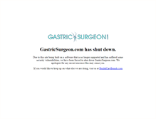 Tablet Screenshot of gastricsurgeon.com